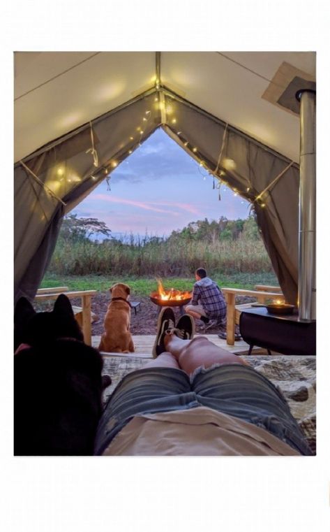 Mikaela Core, Camping Hacks Tent, Glamping Campsite, Car Camping Hacks, Tent Camping Aesthetic, Alaska Camping, Beach Trailer, Cool Camping Gadgets, Hiking Wedding