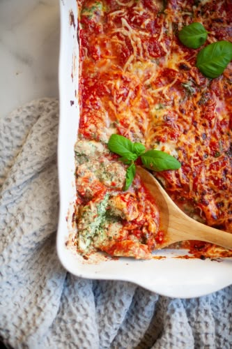 Easy Casseroles For Dinner, Casseroles For Dinner, Easy Chicken Tenderloin Recipes, Ricotta Pasta Bake, One Dish Meals, Lillie Eats And Tells, Easy Casseroles, Chicken Marinara, Marinara Recipe