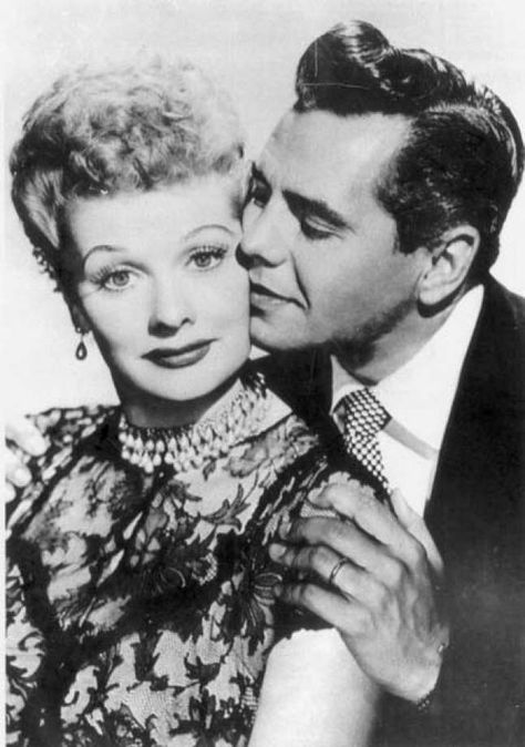 Lucille Ball and Desi Arnaz - two people who loved each other more than life itself. Lucille Ball Desi Arnaz, Lucy And Ricky, Best Tv Couples, Desi Arnaz, Lucille Ball, Tv Couples, Famous Couples, Love Lucy, I Love Lucy