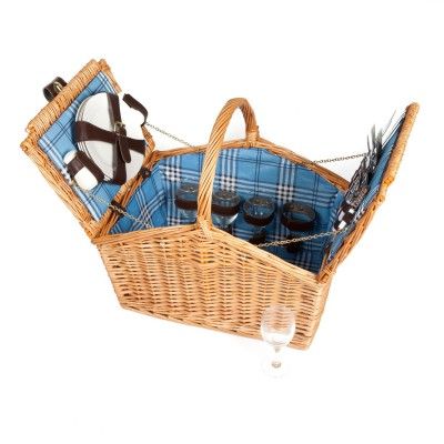 Picnic Basket Set, Patio Picnic, Picnic Hamper, Smart Organization, Wicker Picnic Basket, Restaurant Concept, Perfectly Posh, Basket Set, A Picnic