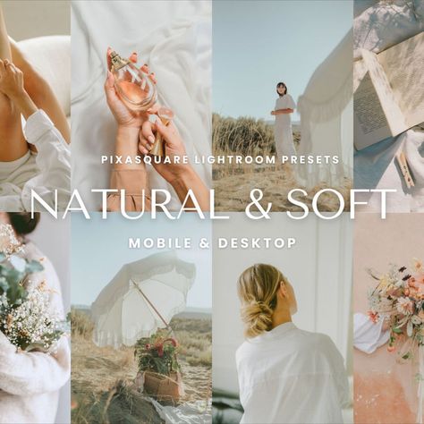 10 Natural & Soft Lightroom Presets, Mobile Preset, Beige Clean Outdoor Photo Filter, Light and Airy, Instagram Influencer Lifestyle Blogger. Compatible with FREE Adobe Lightroom App (iPhone & Android) #ad Influencer Lifestyle, Summer Presets, Lightroom Presets For Portraits, Professional Lightroom Presets, Lightroom Presets Bundle, Lightroom Filters, Mobile Lightroom Presets, Instagram Blogger, Free Presets