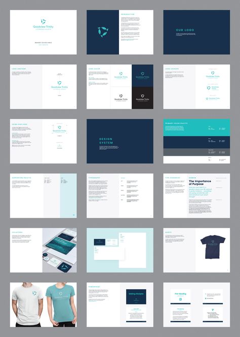 Goodview brand guidelines Brand Standards Design, Brand Guide Layout, Graphic Standard Manual, Brand Manual Design, Brand Book Design, Brand Guidelines Book, Brand Guidelines Design, Brand Standards, Brand Identity Guidelines