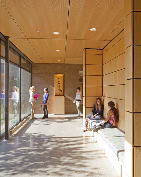 Lake Flato, Open Architecture, Corridor Design, School Hallways, School Interior, Excellence Award, Education Architecture, Charter School, Education Design