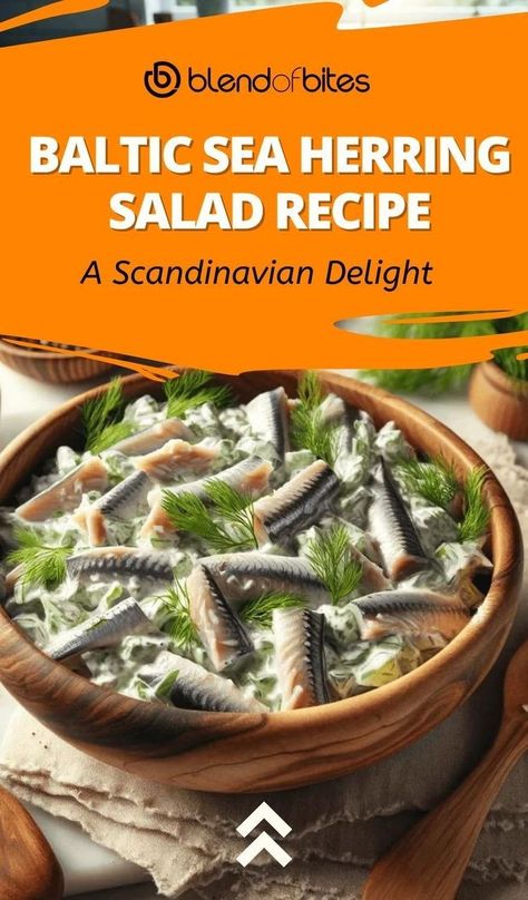 There's a certain allure to the briny, bold flavors of the Baltic Sea, and this herring salad captures that essence beautifully. Inspired by a traditional Scandinavian recipe, this dish has become a cherished part of my culinary repertoire. The first time I prepared it, I was heavy-handed with the onions, which overpowered the delicate herring. Herring Recipes Fish, Herring Salad Recipe, Herring Salad, Herring Recipes, Dill Dressing, Recipes Fish, Mustard Pickles, Red Onion Relish, Scandinavian Food