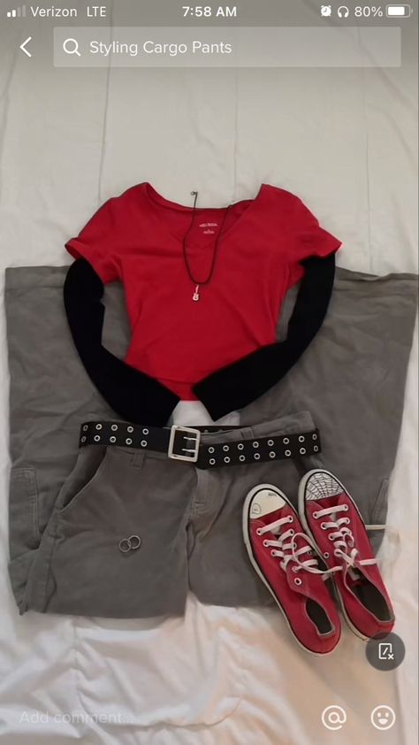 2000s Tomboy, Thrifted Outfit, Chola Style, Tiktok Outfits, Outfits Retro, Downtown Outfits, 2000s Outfits, Shoes Diy, Fred Weasley