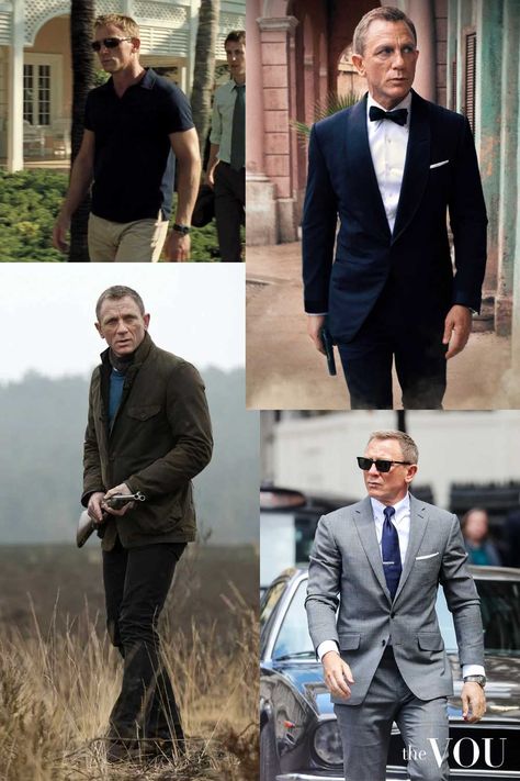 Luxury Brands Behind Daniel Craig’s Signature Style as James Bond Daniel Craig James Bond Style, James Bond Fashion, Daniel Craig Young, Craig 007, Bond Fashion, Daniel Craig Bond, Daniel Craig Style, Craig Bond, Bond Style