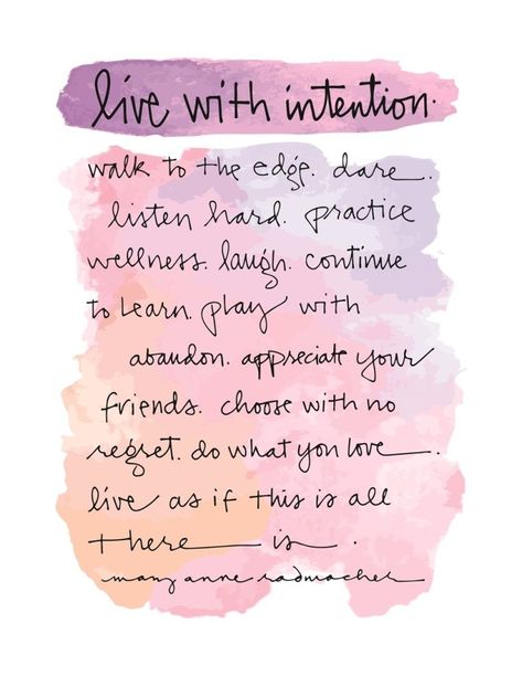 Intentions Examples, Open Minded Quotes, Intention Quotes, The Power Of Intention, Live With Intention, Power Of Intention, Setting Intentions, Intention Setting, Progress Not Perfection