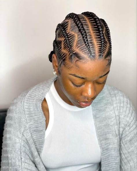 Cornrows Braids For Black Women Natural Hair, Cornrow Hairstyles For Black Women Corn Rows, Corn Row Designs, Corn Row Styles Natural Hair, Corn Row Braids Styles, Corn Rows Braids Black Women, Corn Row Braids Black Women, Latest Braids Hairstyles, Big Cornrows Hairstyles