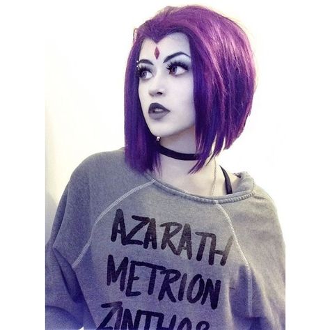 Ravena Raven Teen Titans Cosplay, Teen Titans Cosplay, Raven Cosplay, Belle Cosplay, Dc Cosplay, Raven Teen Titans, Cosplay Tips, Fantasias Halloween, Amazing Cosplay