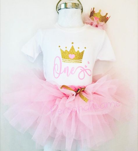 Tutu
Cumpleaños
Bebé 
Rosa
Personalizado
One
Birthday Tulle Skirt