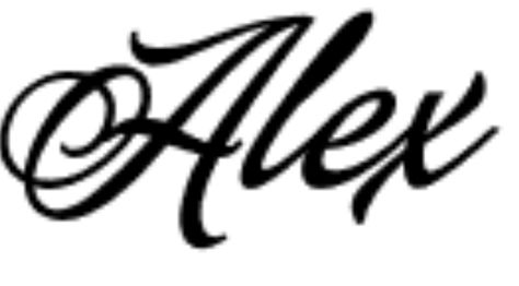 Alex In Cursive, Alex Name Tattoo, Alex Tattoo Name, Alex Name, Name In Cursive, Bad Tattoos, Name Tattoo Designs, Best Sleeve Tattoos, Name Tattoo