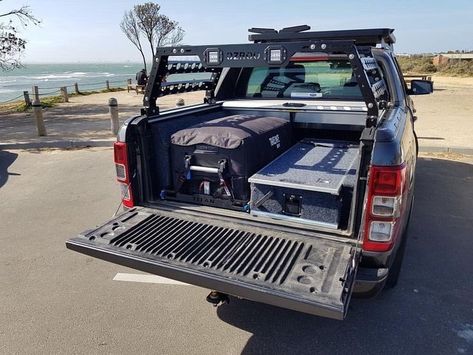 Ute touring setup 4x4 Setup, 4x4 Camping Setup, 4wd Camping Setup, Ute Camping, Tent Set Up, Camping Set Up, Isuzu D Max, Fish Camp, Roof Top Tent