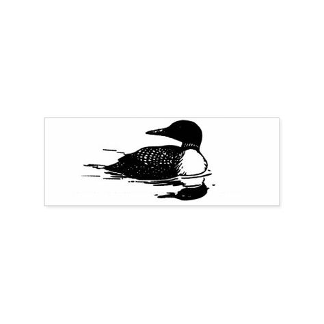 $21.90 | Loon Swimming Bird Art Thunder_Cove #customize, loon, waterfowl, birds, eerie call, divers, lake birds, loony, crazy as a loon, loonatic Attitude Tattoo, Loon Tattoo, Northern Attitude, Bird Outline, Duck Tattoos, Sister Tattoo, Water Tattoo, Tattoos Women, Sister Tattoos