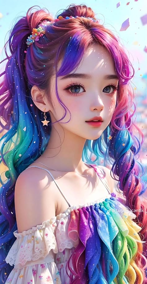 Princess Wallpaper Iphone, Anime Barbie Art, Animebarbies Art, Cute Doll Pic Wallpaper, Girly_m Art, Girly M Instagram, Girl With Pink Hair Art, Rayquaza Pokemon, Beautiful Pink Hair Anime