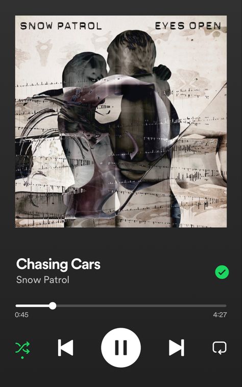 Chasing Cars Snow Patrol, Chasing Cars Lyrics, Snow Patrol Chasing Cars, Gary Lightbody, Kafka On The Shore, Snow Patrol, Chasing Cars, 90s Memories, Uk History