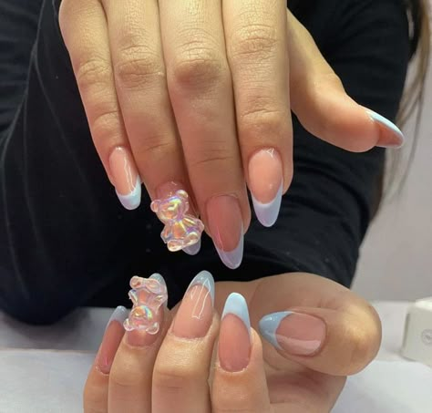 Uñas Soft Gel, Baby Shower Look, Top Nail, Uñas Acrilicas, Soft Gel, Baby Boomer, How To Do Nails, Beauty Nails, Nail Tips