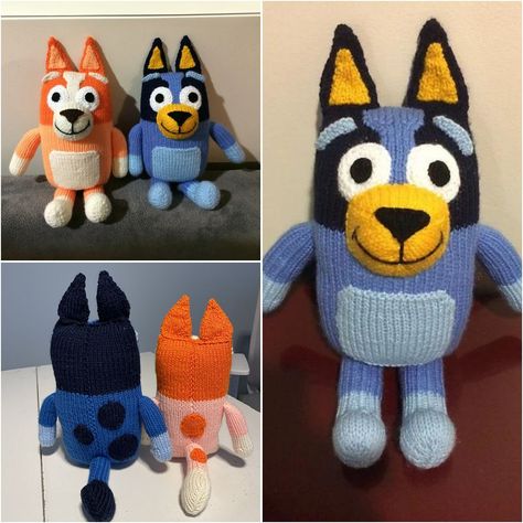 Simple Crafts Animal Knitting, Knitting Patterns Free Blanket, Bluey And Bingo, Knitted Toys Free Patterns, Teddy Bear Clothes, Animal Knitting Patterns, Simple Crafts, Baby Knitting Patterns Free, Homemade Crafts