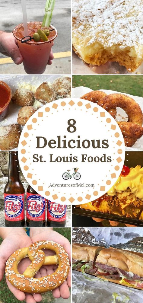 St. Louis has the best food, including gooey butter cake. 8 must try St. Louis foods, and restaurants where you can eat and enjoy with family and friends. #adventuresofmel #stlouisfoods #explorestlouis #missouriadventure #stlouismissouri #stlouisrestaurants #travel #familytravel St Louis Themed Party, Where To Eat In St Louis, St Louis Missouri Food, St. Louis, Missouri Food, St Louis Food, Missouri Vacation, St Louis Restaurants, Gooey Butter