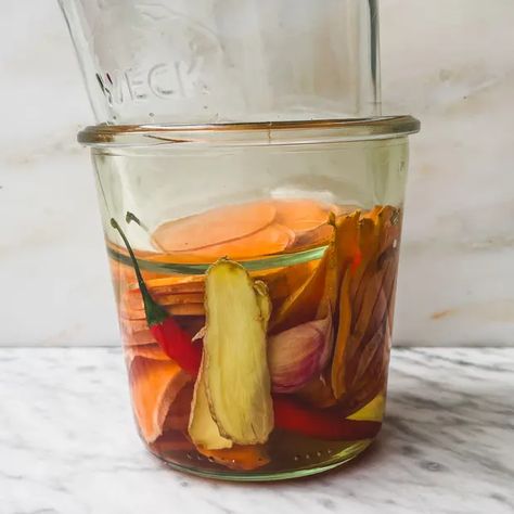 How to reuse pickle juice to make more pickles | Food | The Guardian Uses For Pickle Juice, Pickle Juice Uses, Hot Pickles, Preserving Vegetables, In A Pickle, Best Pickles, Frito Pie, Vegetable Snacks, Food Hunter