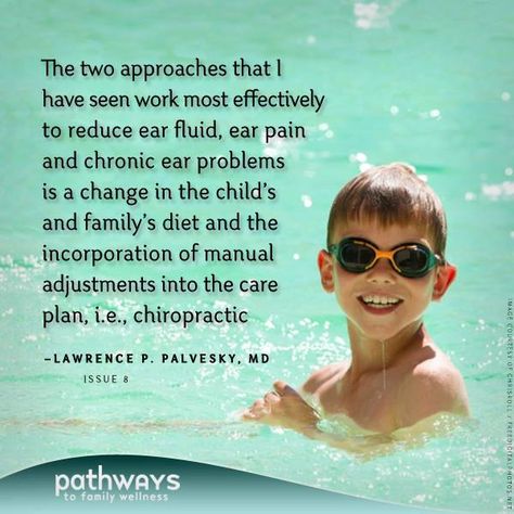 Had experience with this this summer. My 3 year old had ear pain and fluid in her ear. Regular adjustments to her upper cervical spine plus watching sugar (hard at the lake with cousins around) and continuing to be dairy-free and it wasn't mentioned again! Pediatric Chiropractic, Lafayette California, Fluid In Ears, Chiropractic Benefits, Chiropractic Quotes, Benefits Of Chiropractic Care, Chiropractic Therapy, Ear Infections, Family Wellness