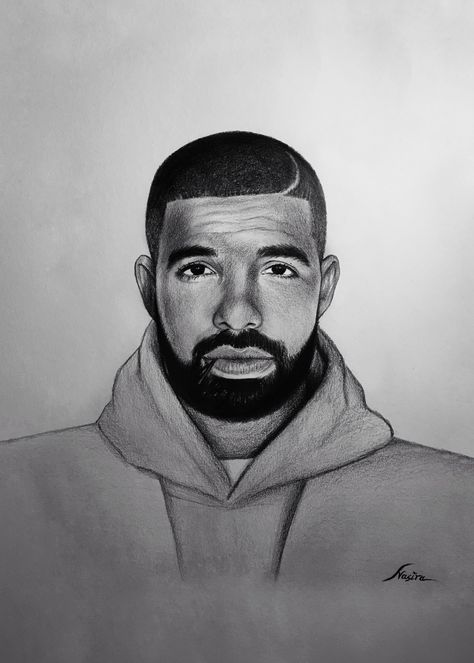 #drake #portrait #6god Drake Drawing Pencil, Drake Portrait, Drake Sketch, Drake Drawing Easy, Drake Drawing, Hand Drawn Portraits, Cool Pencil Drawings, Pencil Drawings Easy, Art Tools Drawing