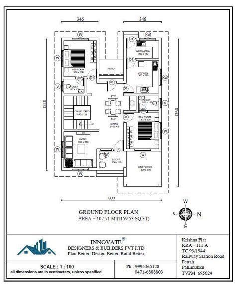 3 Bedroom House Plans, 3 Bedroom House Plan, Budget House Plans, 30x40 House Plans, Top Sofas, Kerala Home, 2bhk House Plan, Indian House Plans, House Plans Mansion