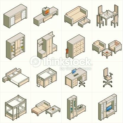 Isometric Art Drawing, Isometric Furniture, Isometric Objects, Elements Of Design Shape, Koshino House, Isometric Sketch, Axonometric Drawing, Kare Kare, Drawing Room Decor