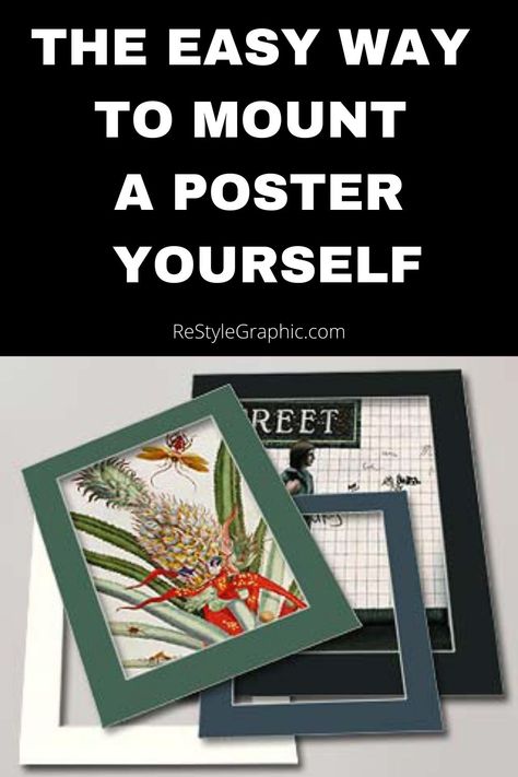 There are many ways to mount the poster with a mat. I’ll show you one of the simplest and most effective ways that you can use yourself too. Check out our blog post. Picture Matting, Large Photo Prints, Foam Board Printing, Large Framed Art, Domestic Bliss, 16x20 Poster, Double Picture, Matting Pictures, Dining Room Wall Art