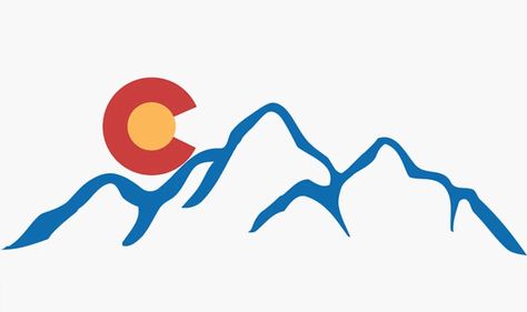 Colorado State Symbols, Colorado Flag Tattoo, Colorado Symbols, Colorado Tattoos, Family Tree Drawing, Colorado Tattoo, Keystone Colorado, Family Tattoo, State Symbols