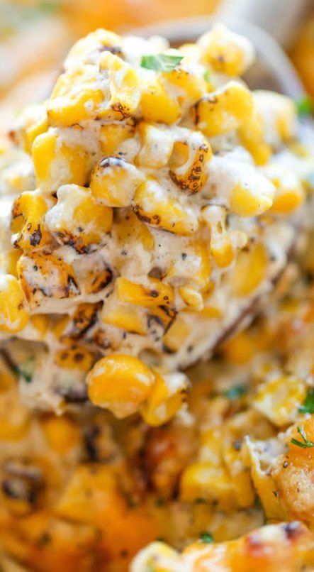 Cheesy Corn Side Dish, Dried Corn Recipes, Smoked Creamed Corn, Steakhouse Creamed Corn, White Corn Recipes, Southern Cream Corn Recipe, Side Dishes Corn, Creamer Corn, Baked Creamed Corn