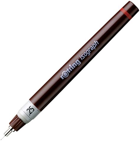 Amazon.com : Rotring Isograph Technical Pen, 0.25 mm : Office Products Technical Pen, Art Pens And Markers, Time And Tide, Tracing Paper, Art Pens, Bottled Ink, High Water, Mechanical Pencils, Office Products