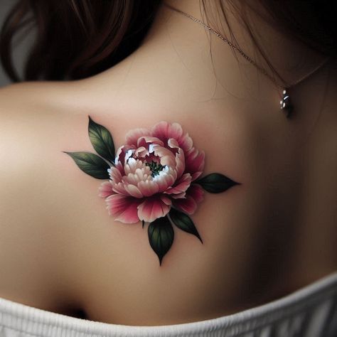 15 Delicate and Beautiful Peony Tattoo Ideas to Adorn Your Body 2 Tattoos With Peonies, Forearm Peony Tattoo, Peony Tattoo On Back, Peony Tattoo Cover Up, Peony Tattoo Design Colour, Delicate Peony Tattoo, Peonies Tattoo Design, Small Peony Tattoo, Pink Peony Tattoo