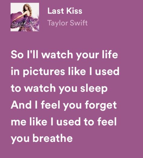 #aesthetic #taylorswift #lyrics #taylor #wallpaper #fondosdepantalla #homescreen #music #spotify Taylor Swift Lyrics Spotify Speak Now, Last Kiss Taylor Swift Aesthetic, Speak Now Lyrics, Taylor Swift Lyrics Spotify, Last Kiss Taylor Swift, Taylor Wallpaper, Lyrics Spotify, Dear Ava, H.e.r Lyrics