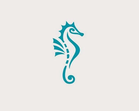 Seahorse Tattoo Design, Cute Henna Tattoos, Seahorse Tattoo, Tattoo Tiny, Tier Tattoo, Cute Henna, Seahorse Art, Ocean Tattoos, Beach Tattoo