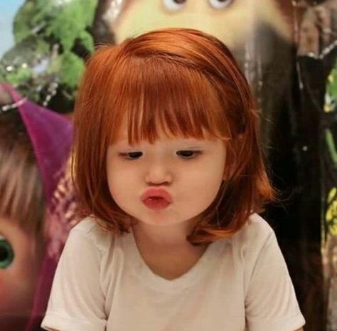 Redhead Asian, Ginger Hair Girl, Redhead Baby, Ginger Kids, Redhead Woman, Ginger Babies, Estilo Hijab, Ginger Girls, Asian Kids