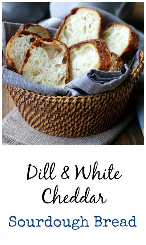 Sourdough Inclusion Ideas, Sourdough Starter Discard Recipe, Homemade Sourdough Bread, Artisan Bread Recipes, Sourdough Starter Recipe, White Cheddar, Sourdough Baking, Sourdough Bread Recipe, Bread Basket