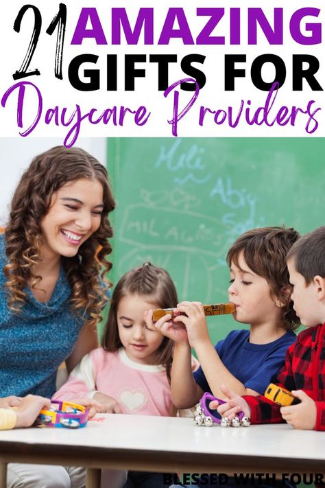 gifts for daycare providers Christmas Gift Ideas For Daycare Teacher, Gifts For Daycare Provider Goodbye, Christmas Gift For Daycare Teacher, Teacher Appreciation Gift Baskets, Childcare Director, Daycare Director, Daycare Provider Gifts, Daycare Gifts, Daycare Teacher Gifts