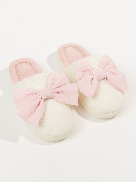 Bow Slippers, Sincerly Jules, Cozy Slippers, Dr Shoes, Preppy Shoes, Bedroom Slippers, Wedding Branding, Sincerely Jules, Pink Girly Things