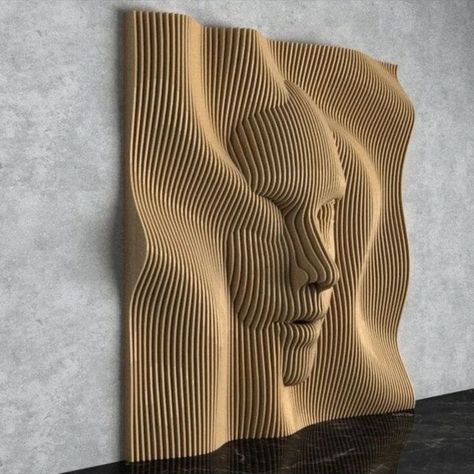 Parametric Wall Design #interiordesign #walldesign #interioresdesign #wallartdesign #interiordesignaddict #woodface #homeinterior #reelsinstagram #furnituredesign #wallpanel #homedecor #parametricdesign Parametric Wall Design, Parametric Wall, Conceptual Architecture, Parametric Design, July 25, Wall Art Designs, Wall Paneling, Wall Design, Furniture Design