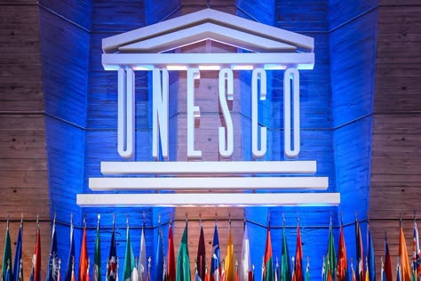 The United Nations Educational Scientific and Cultural Organization Headquarters in Paris, Nov. 9, 2015 during the 38th Session of the Unesco General Conference. History Assignment, Bank Logo, Vision Board Success, United Nations Headquarters, Academic Aesthetic, Aviation Technology, United Nation, Stock Analysis, Digital Newspaper