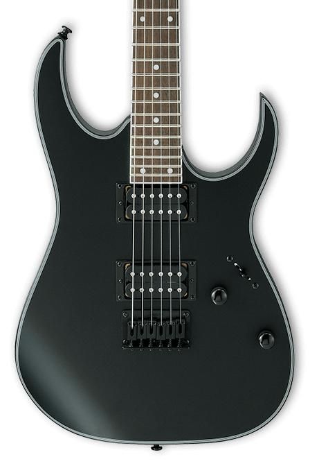 Ibanez RG421EX RG Series Electric Guitar - Black Flat Guitar Pics, Bass Drums, Digital Piano, Guitar Design, Gibson Les Paul, Les Paul, Microphones, Black Flats, Gibson