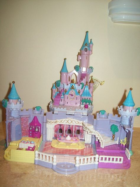 Polly Pocket World, 2000s Childhood, Yass Queen, Castle Interior, Cinderella's Castle, Vintage Polly Pocket, Polly Pockets, Right In The Childhood, Diy Miniatures