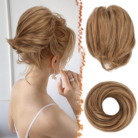 Bridesmaid hair bun