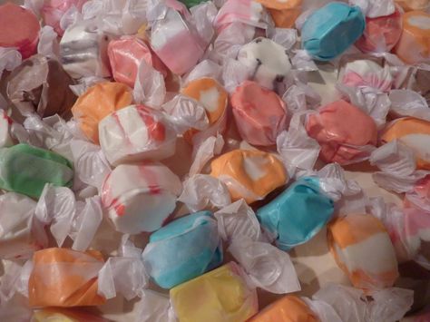 Salt Water Taffy, Penny Candy, Flavored Salts, Catty Noir, Over The Garden Wall, Chocolate Factory, Taffy, Kid Core, Salt And Water