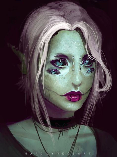 Alien Girl, Alien Character, Alien Concept, Alien Design, Alien Races, Alien Concept Art, Alien Creatures, Alien Art, Creature Feature