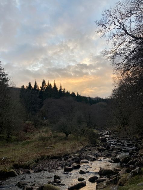 sunset in mountain walk in wales Welsh Forest, Welsh Aesthetic, Wales Nature, Life To Do List, Calming Photos, Waterfall Forest, Adventure Life, Kind People, Story Aesthetic