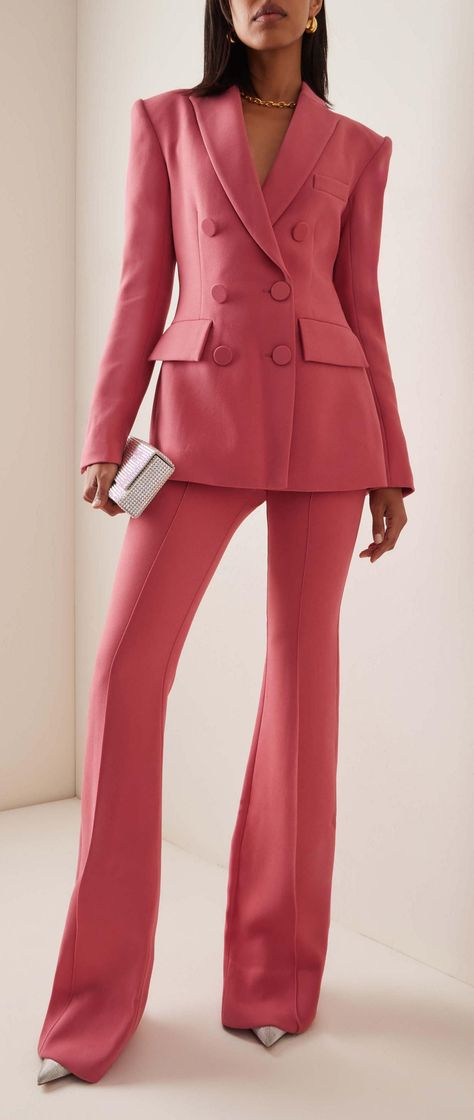 Imgur: The magic of the Internet Pink Blazer Set, Business Portraits Woman, Job Outfits, Fashion Work Outfit, Co Ords Outfits, 70s Inspired Fashion, Crepe Blazer, Corporate Fashion, Stylish Fall Outfits