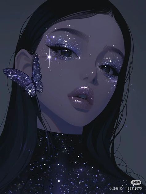 Girlies Pfp, Cosmic Queen, Disney Art Style, Solo Pfps, Girly Art Illustrations, Product Ideas, Ethereal Art, Digital Art Girl, Girly Art