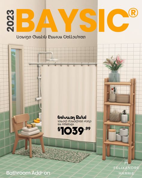 Sims 4 Bathroom Cc, Sims 4 Bathroom, Sims 4 Pack, Bathtub Shower Combo, Sims Packs, Sims 4 Bedroom, Sims 4 Clutter, Free Sims 4, The Sims 4 Packs