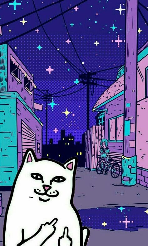 Rip N Dip Wallpaper, Rip N Dip Cat, Rip And Dip, Ripndip Wallpaper, Badass Wallpaper Iphone, Facebook Ideas, Skateboard Aesthetic, Rip N Dip, Acid Art